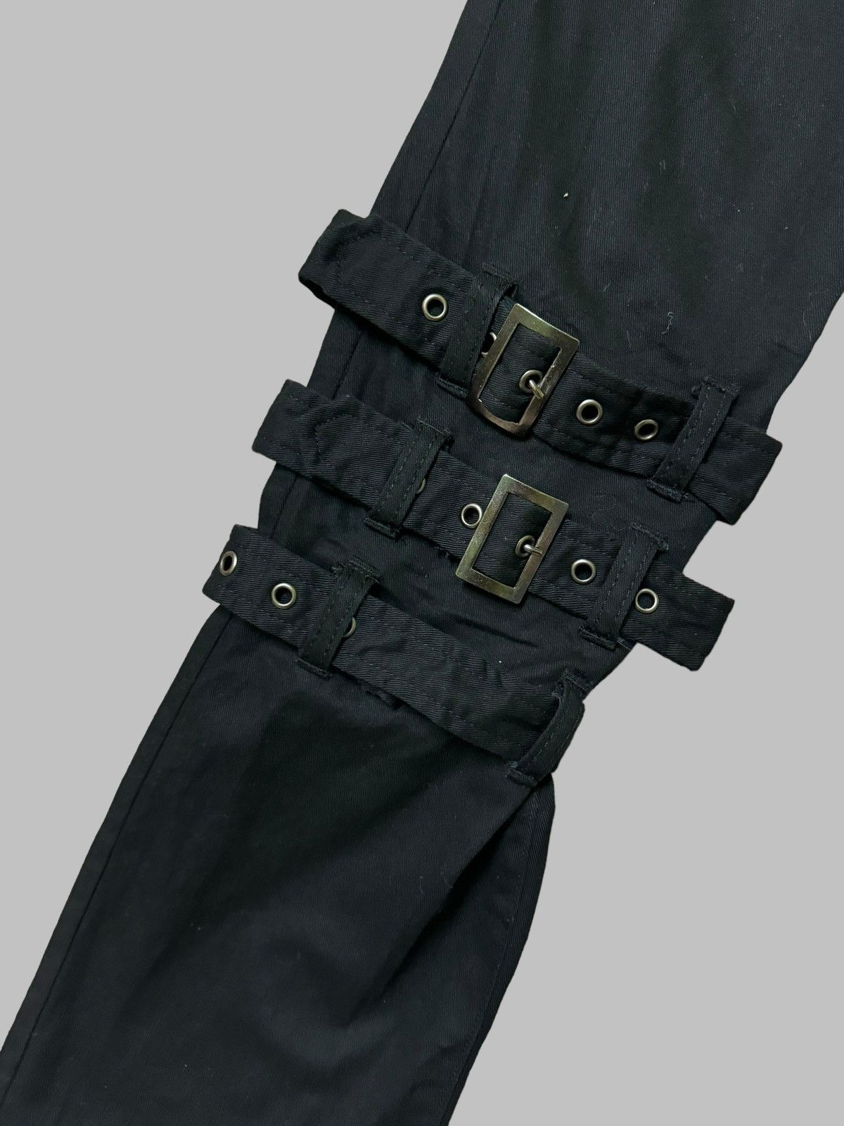 Vintage - Black Peace Now Bondage Punk Rock Style Pant - 14