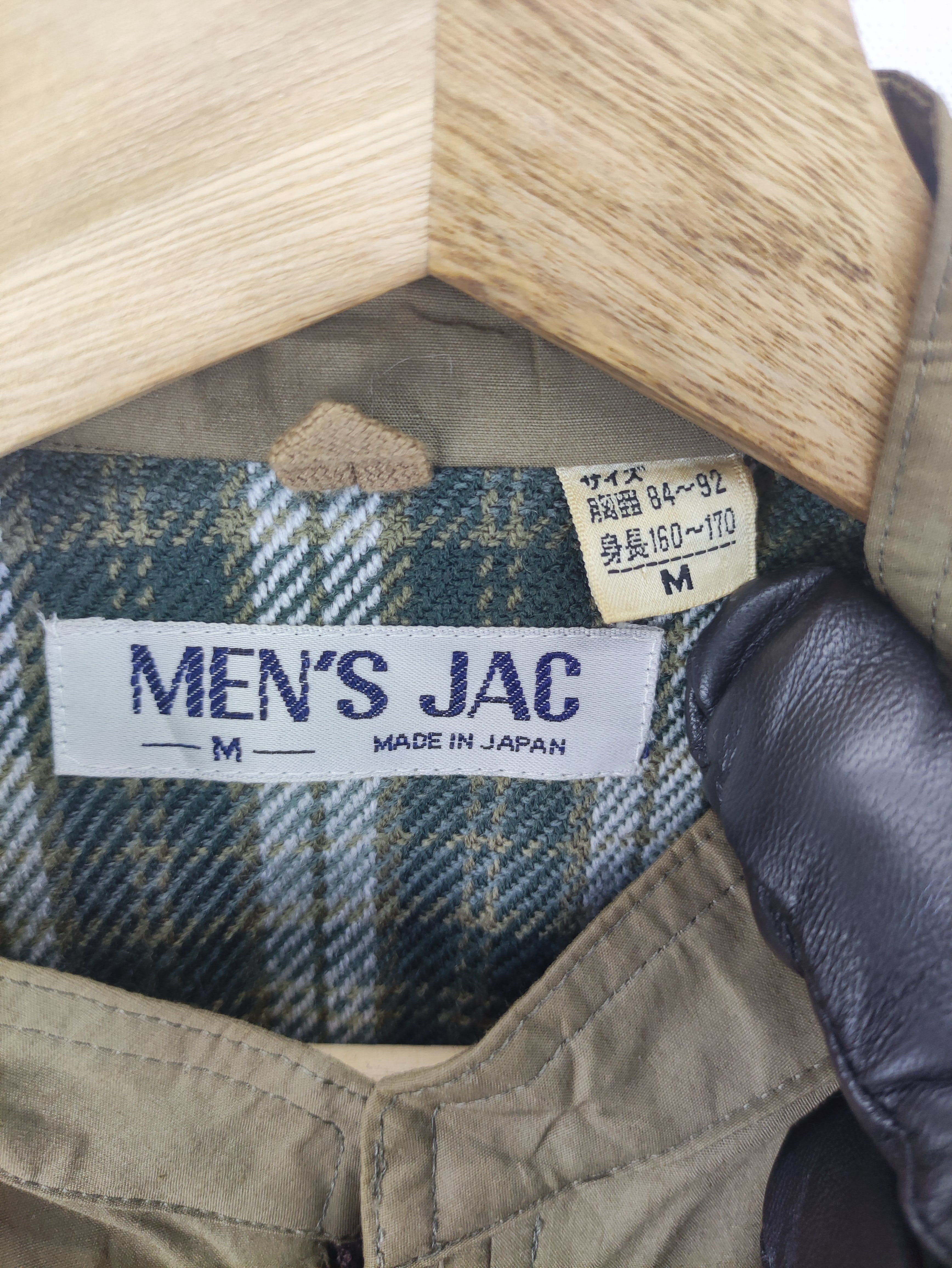 Vintage Men's Jac Wool Jacket Zipper - 6