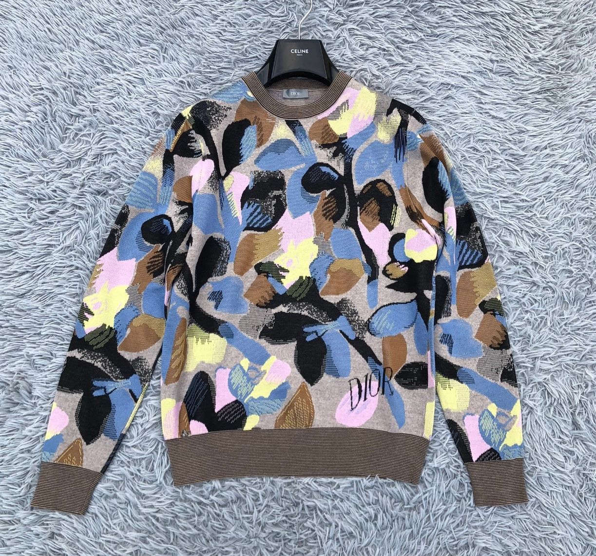 Dior Flower doodle sweater - 1