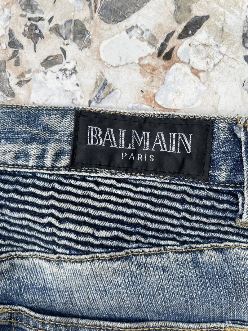 Balmain Biker Jeans - 1