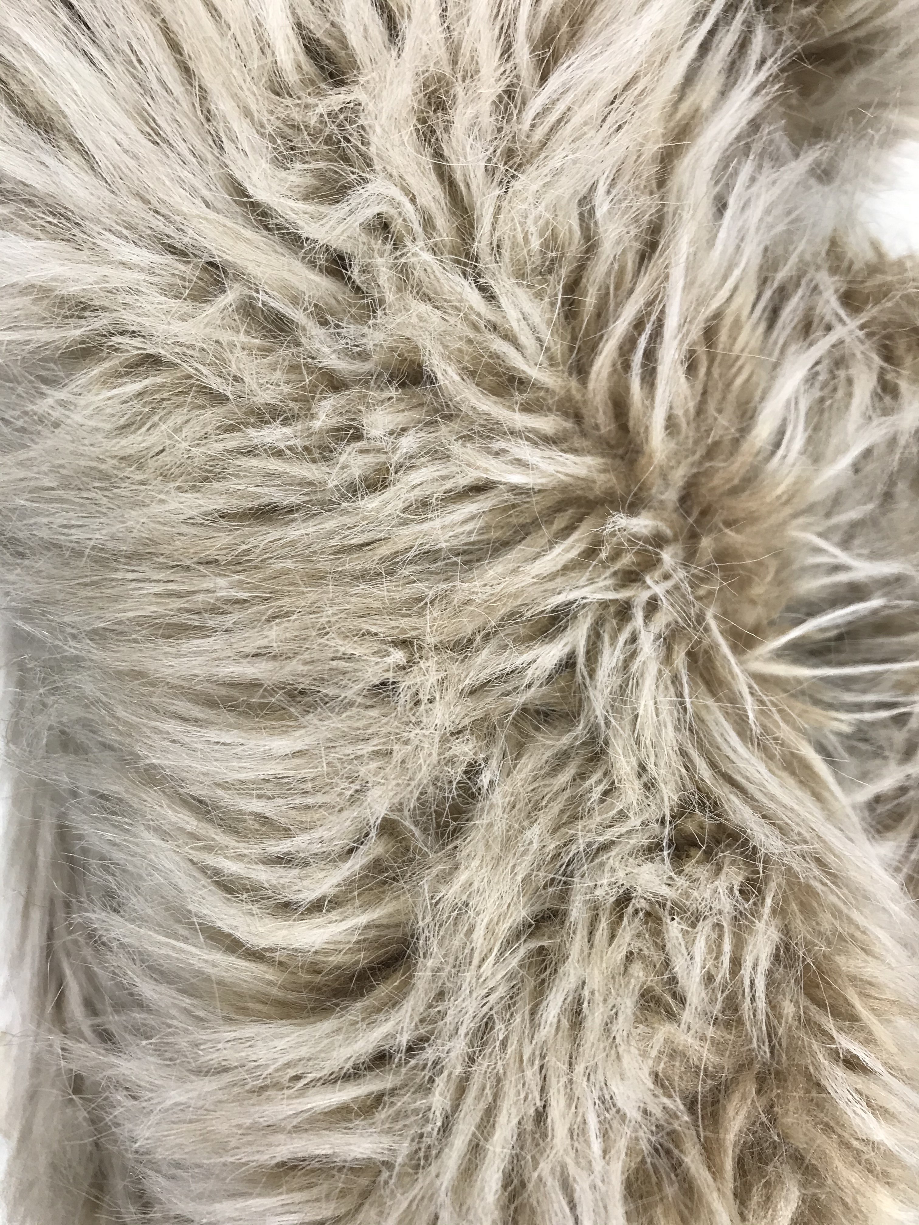 Issey Miyake - Issey Miyake Faux Fur Scarf/Muffler/Wool - 7