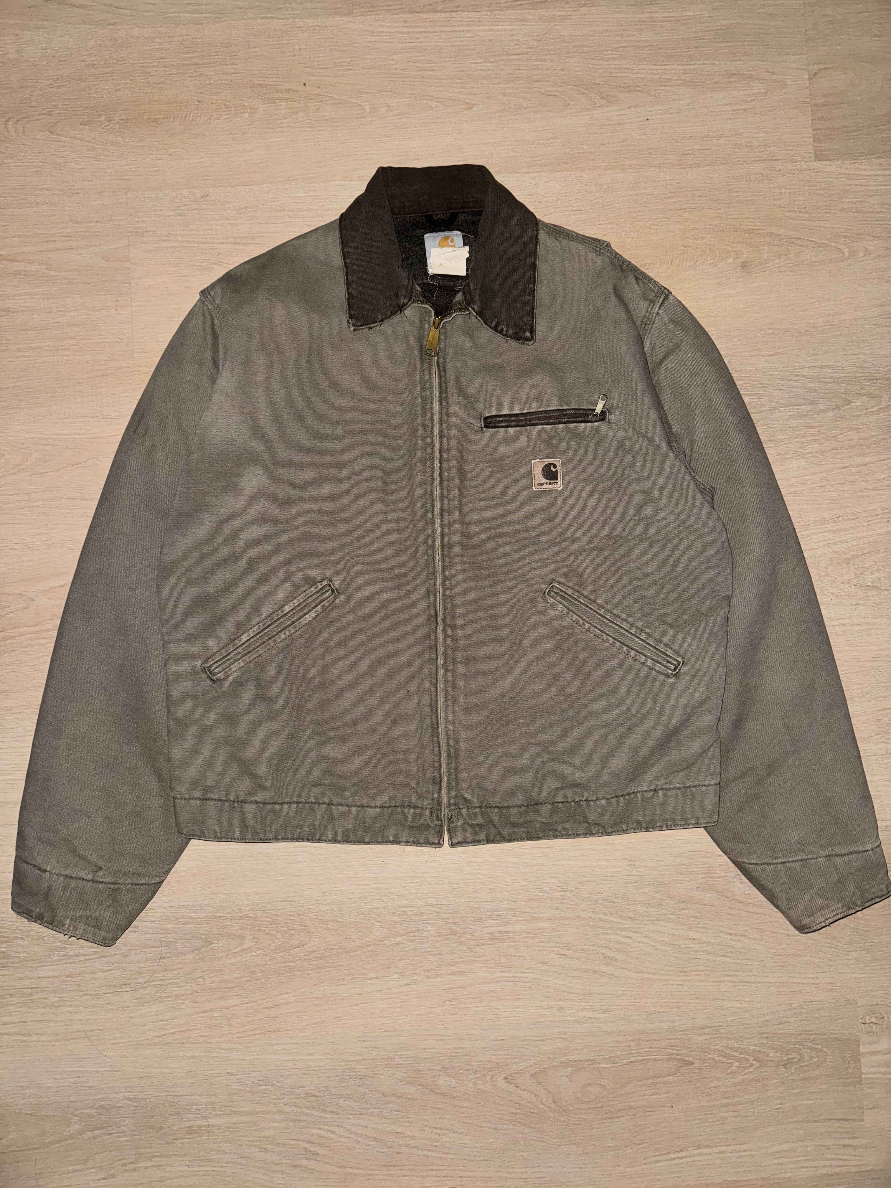 Carhartt Detroit Jacket Vintage J97 Desert Brown - 1