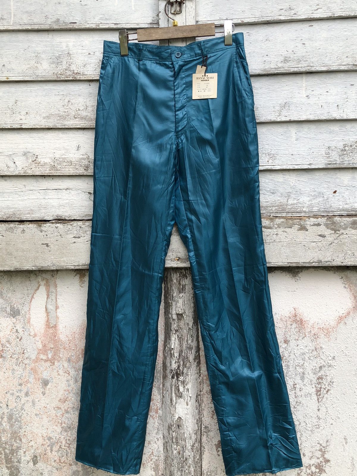 Vintage - Archived Hanae Mori Monsieur With Tag Polyester Pant - 1