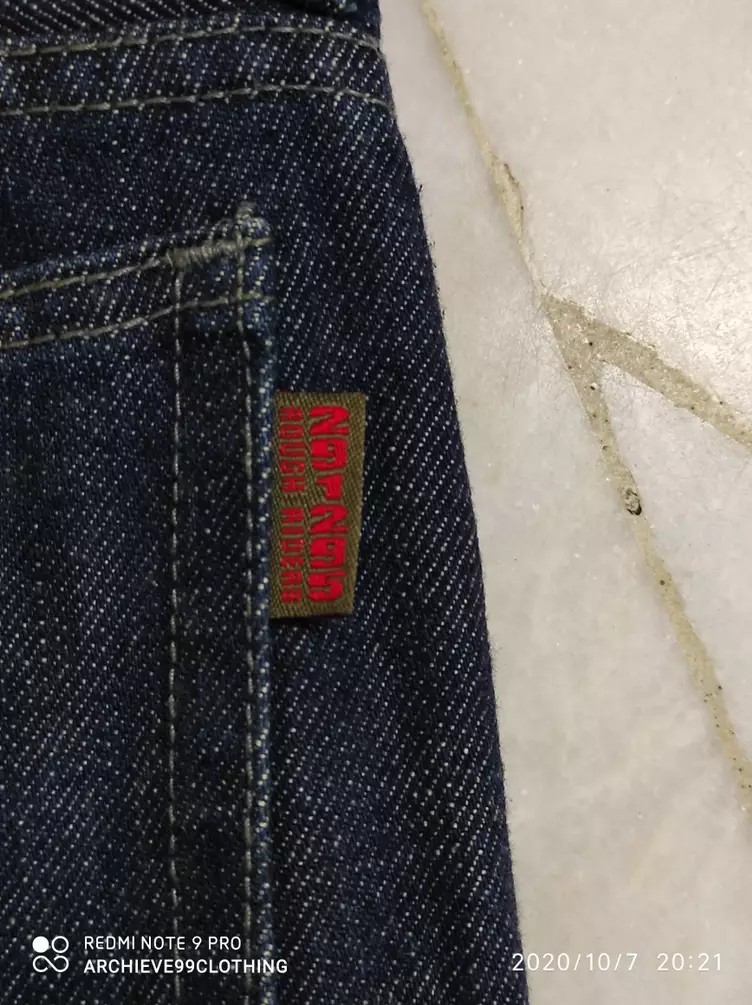 Japanese Brand - 29125 HOMME ROUGH RIDERS painter flare jeans - 10