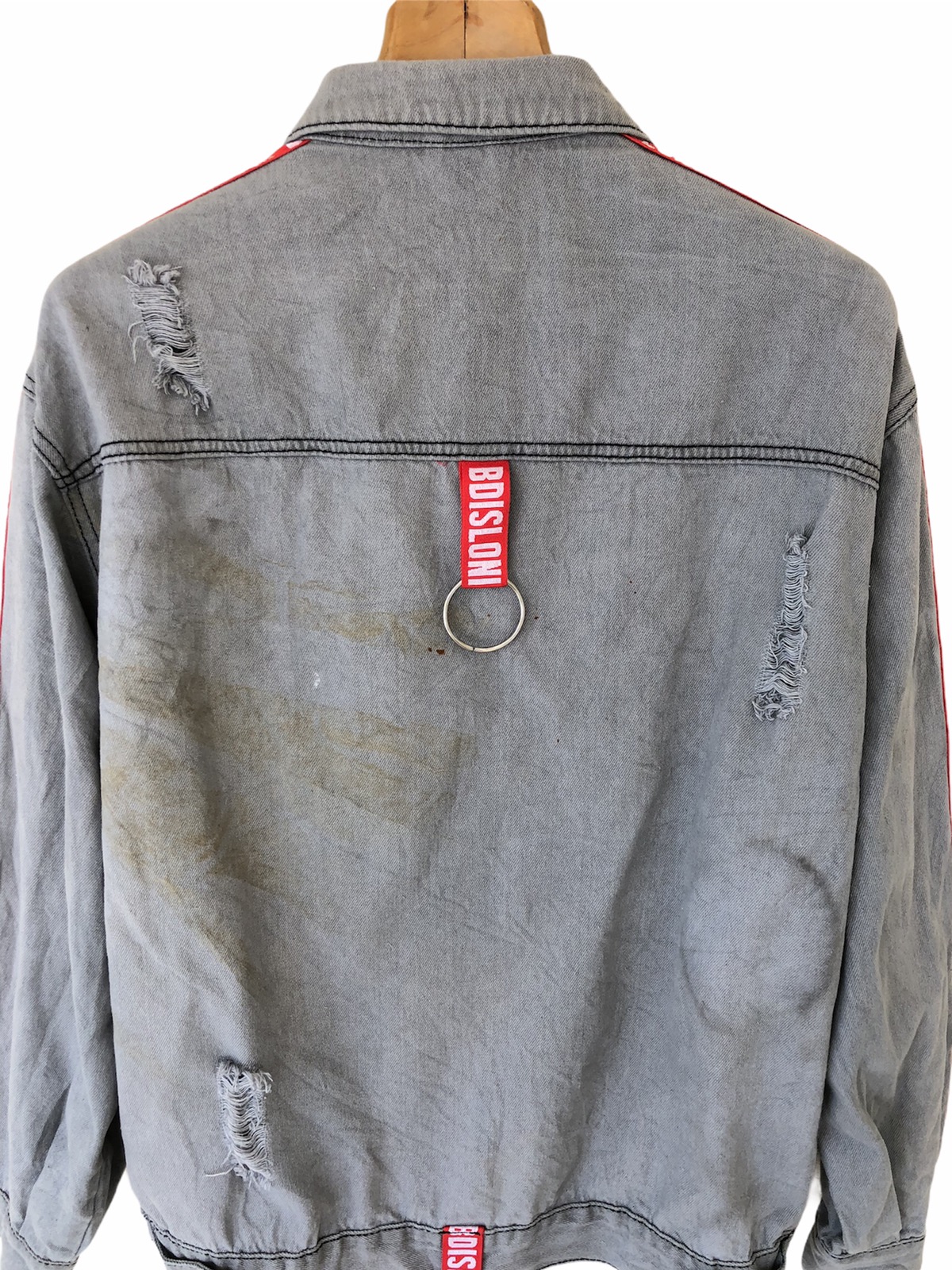 Japanese Brand - LAST DROP💥CASUAL STYLISH DESIGN WASH DISTRESSED DENIM JACKET - 15