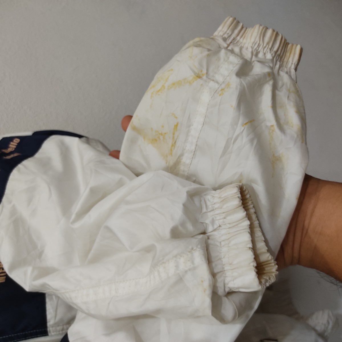 Ellesse - Vintage 90s Japan White Windbreaker Hoodies Jacket - 6