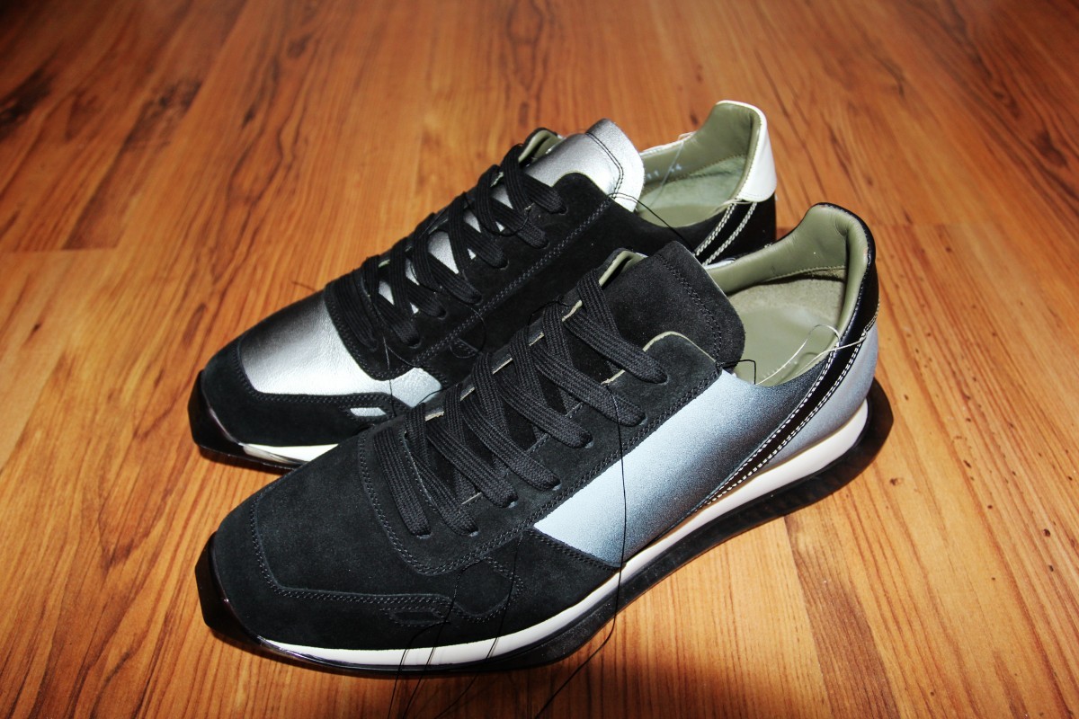 BNWT AW19 RICK OWENS "LARRY" NEW VINTAGE RUNNER LACE UP 44 - 2