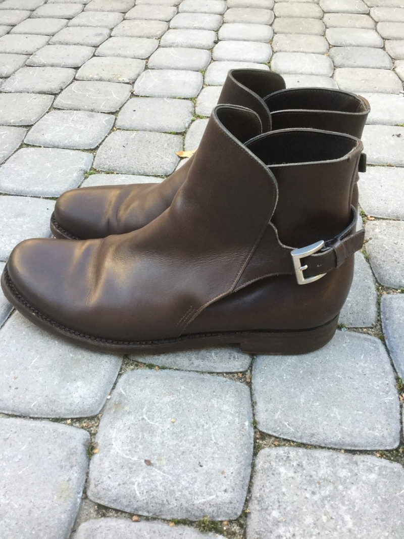 Brown boots. like saint laurent or dior boots - 1