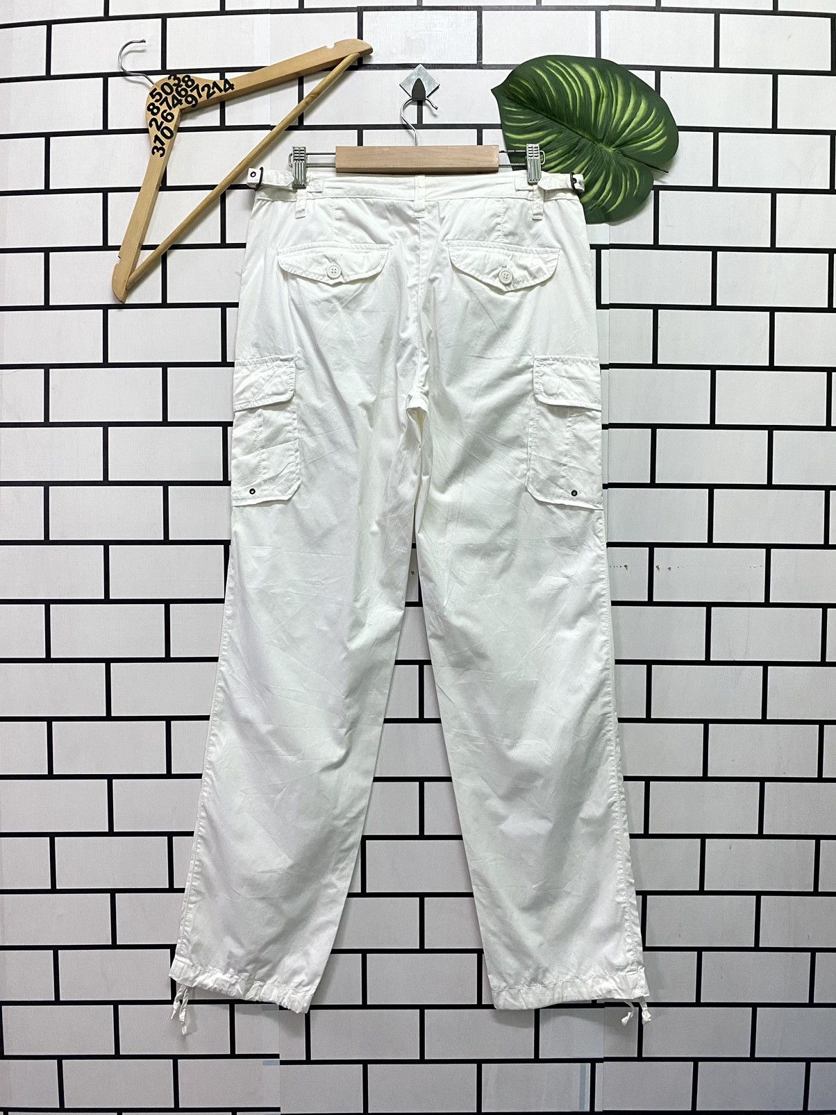 Cargo Multipocket White J.CREW Parachute Light Pants - 2