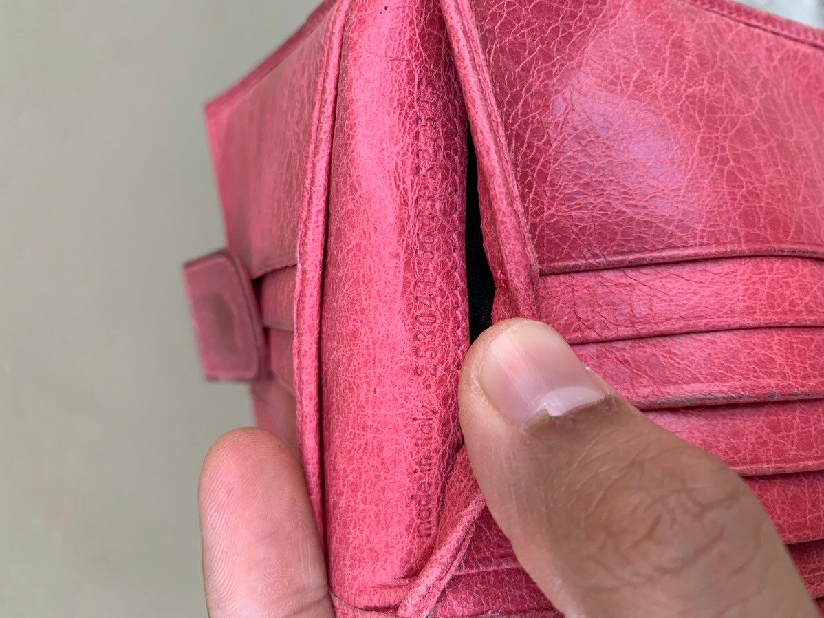Balenciaga Wallet Pink leather - 8