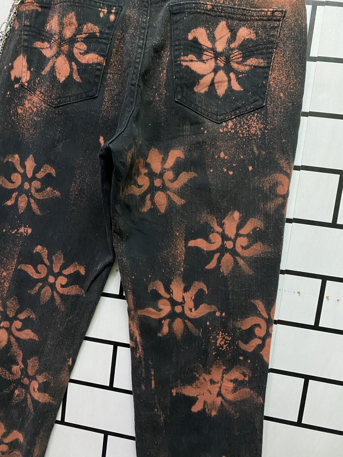 FADED GLORY ACID WASH JEANS - 13