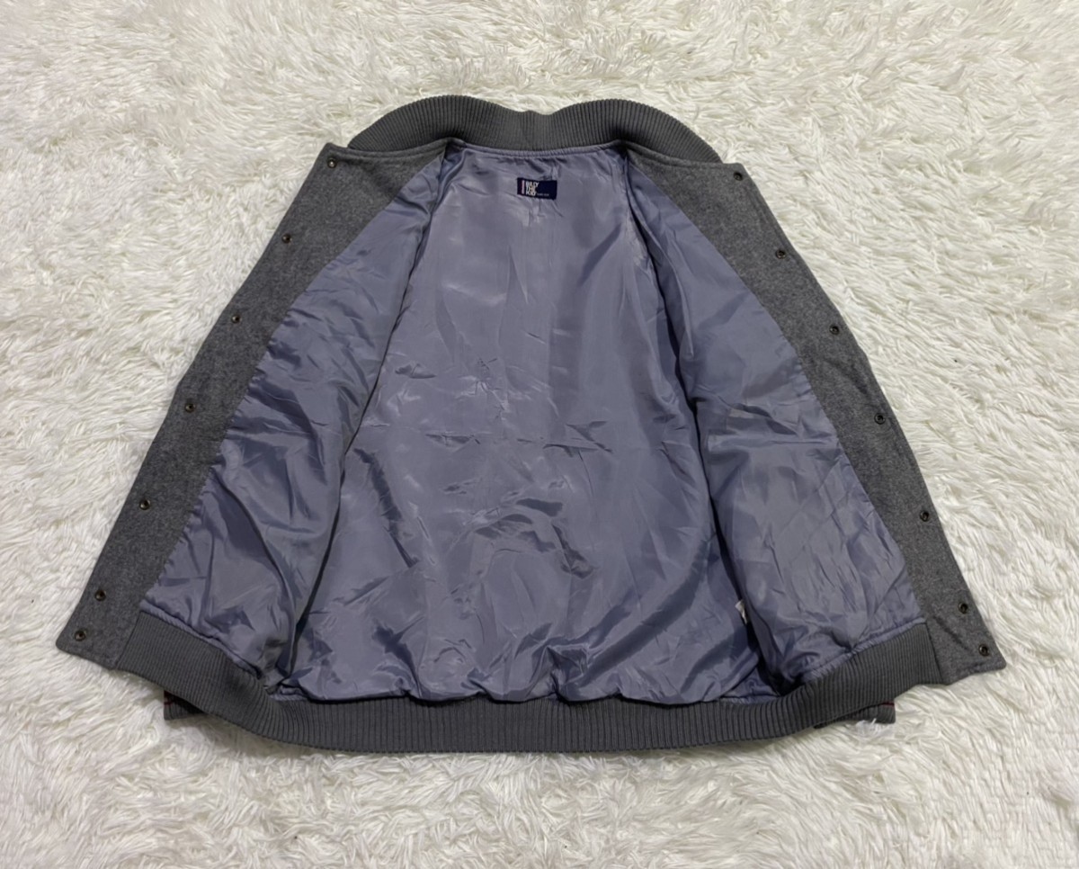 Japanese Brand - Billy The Kid Wool Blend Baseball Varsity Jacket - 6