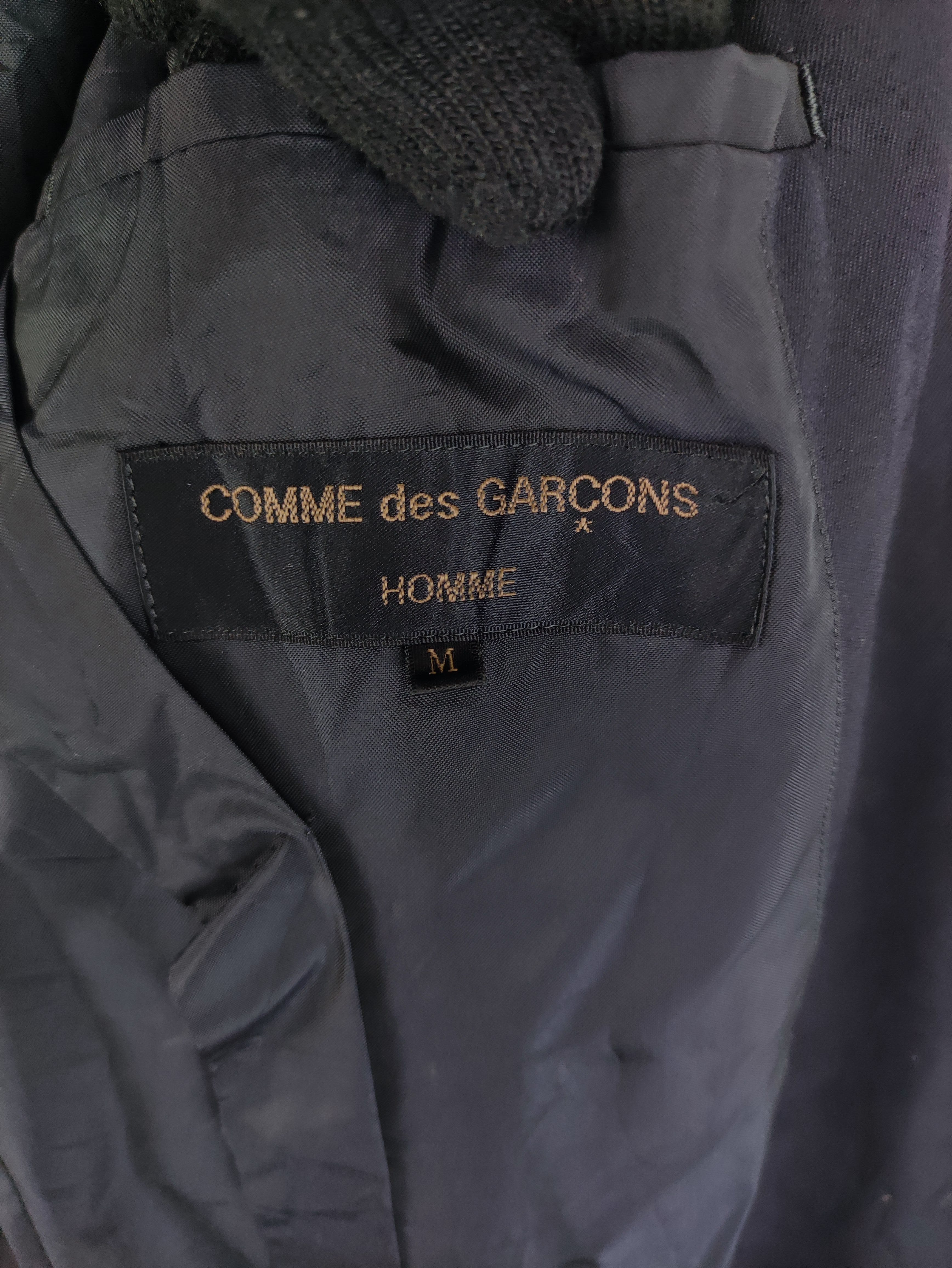 Vintage Comme Des Gracons Homme Coat Blazer - 10