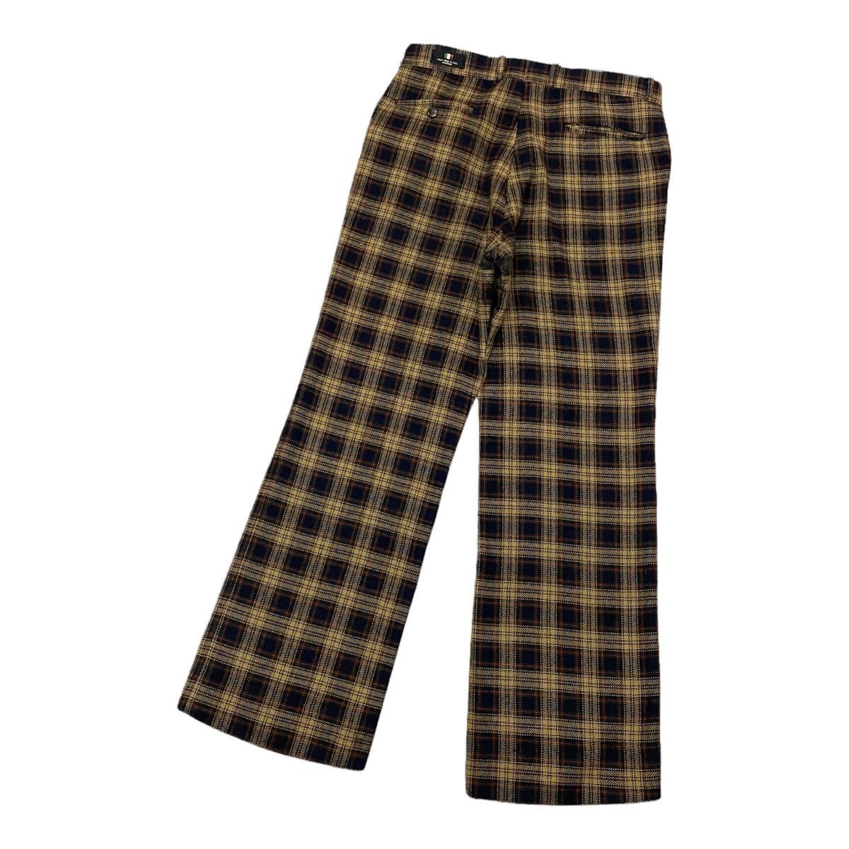 Archival Clothing - 🔥FARAH AW1998 CHECKED PLAID WOOL PANTS MADE IN ITALY - 6