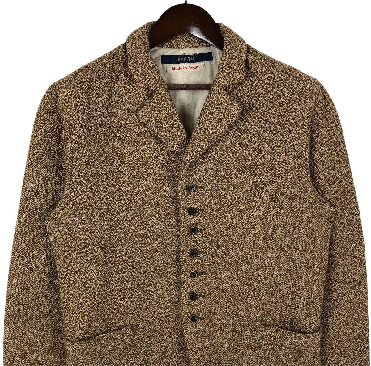 KAPITAL Khaki Series Tweed Jacket - 5