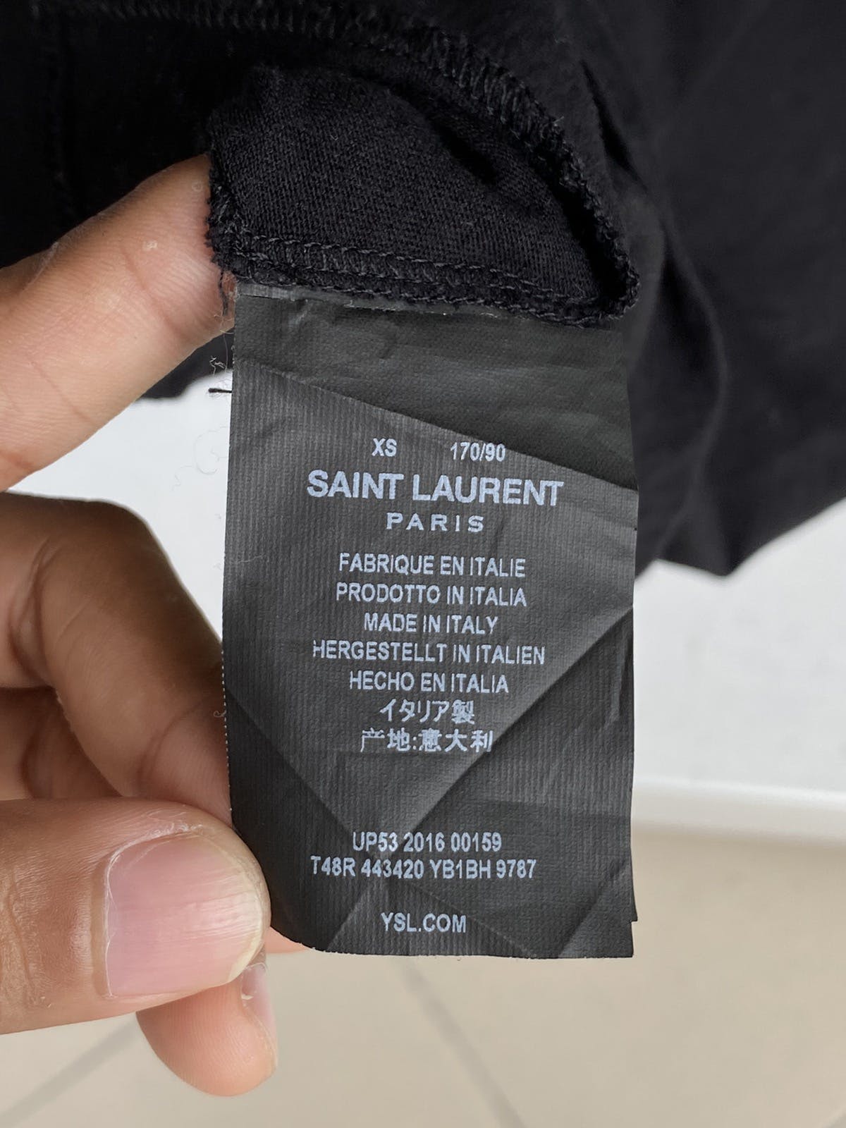 Saint Laurent Star Hollywood Palladium Tees - 6