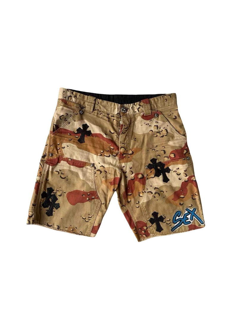 Matty boy sex records cross patch desert camo shorts - 1