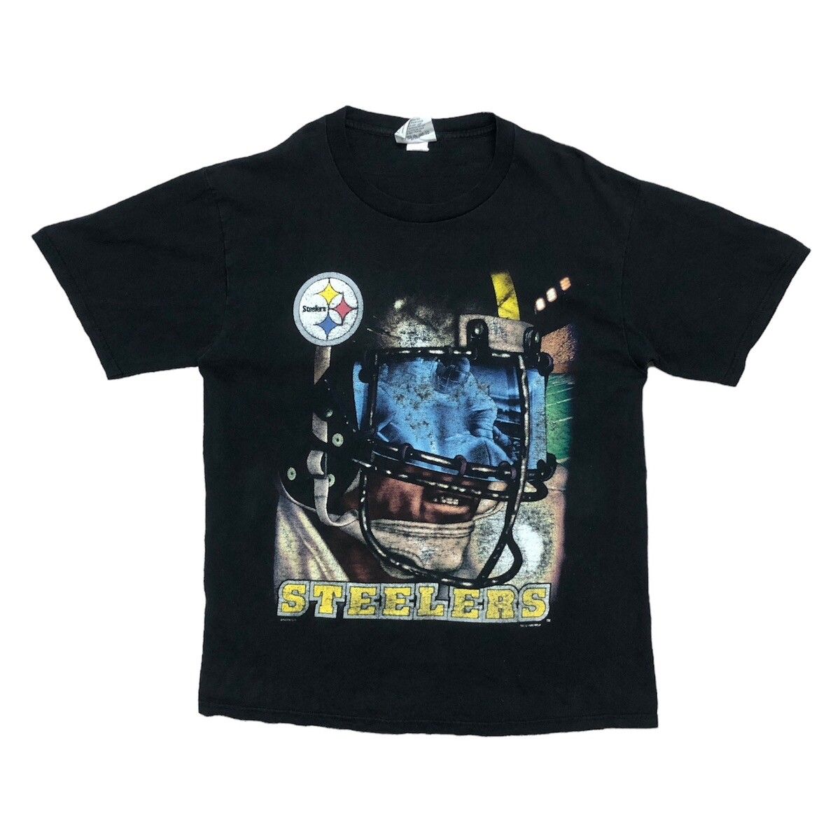 Vintage Pittsburgh Steelers Nicely Faded Tshirt - 1
