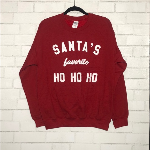 Gildan - 🎅🏻 Santa’s Favorite Funny Christmas Sweatshirt - 2