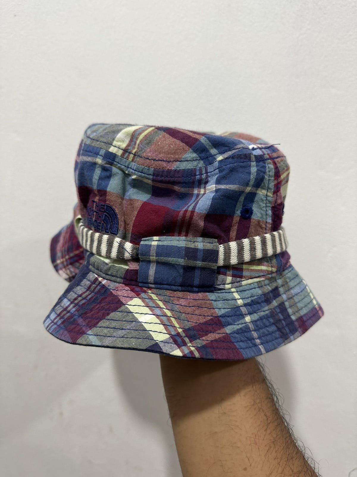 Vintage - The North Face x Chums Plaid Outdoor Bucket Hat - 2