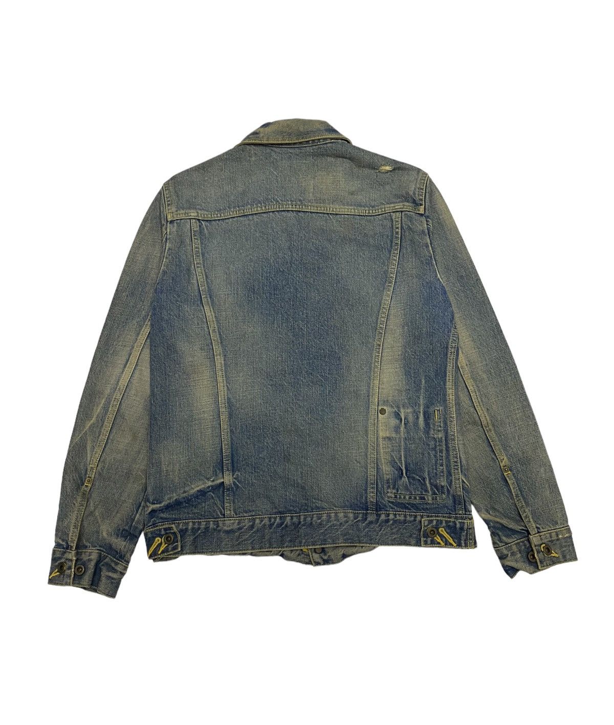 Archival Clothing - 🇯🇵 MADE IN JAPAN RICO DENIM DENIM TRUCKER JACKET - 4