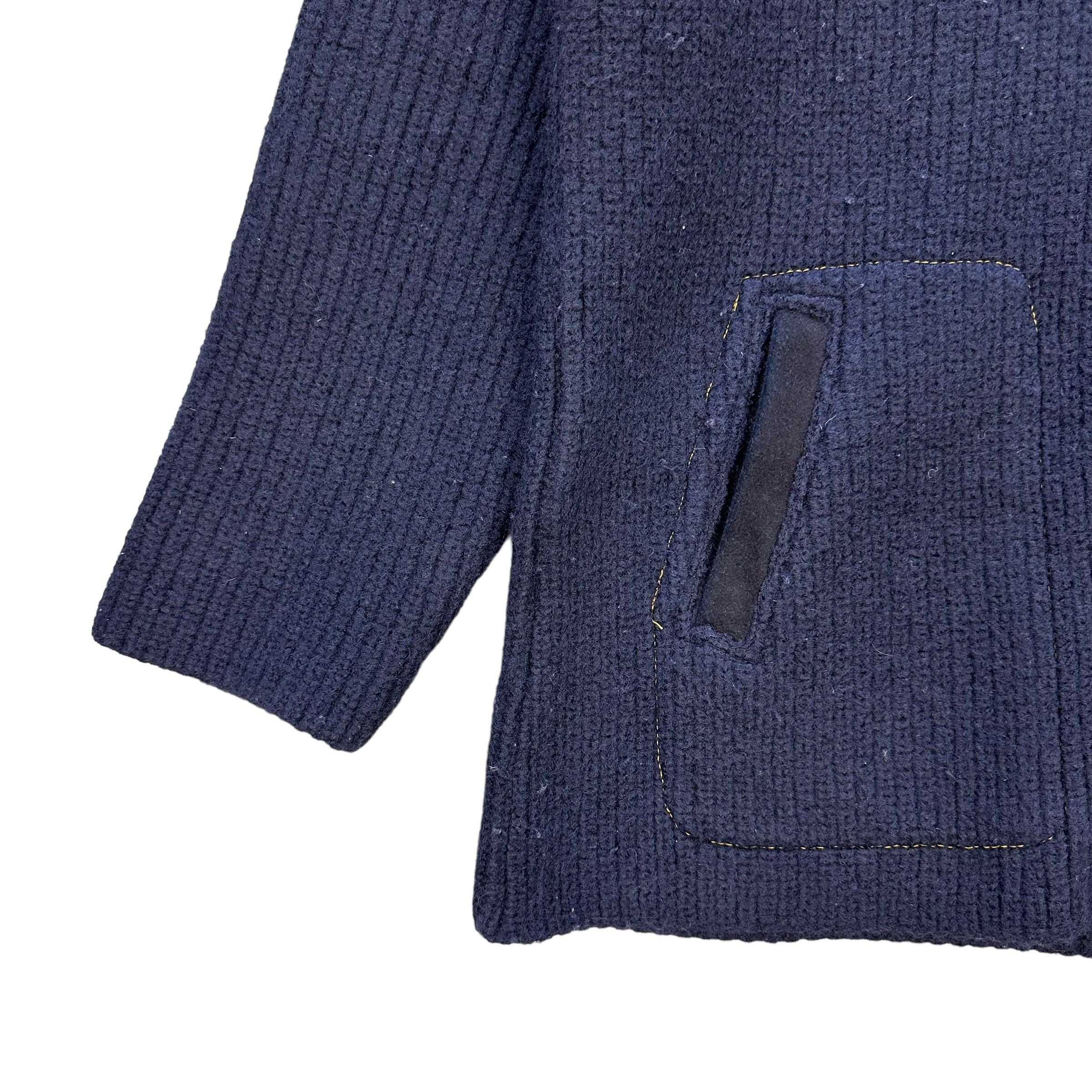 Vintage - BLUE BLUE Turtle Neck Wool Jacket #9138-61 - 4