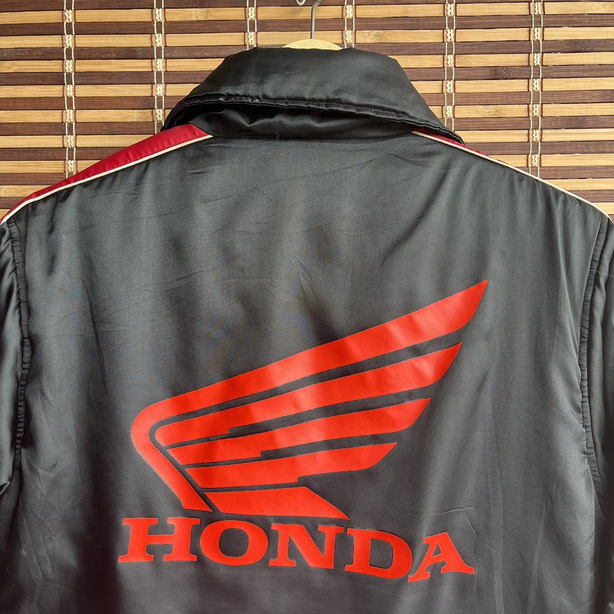 Vintage Carrier With Honda Logo Light Sweater Jacket Japan - 20