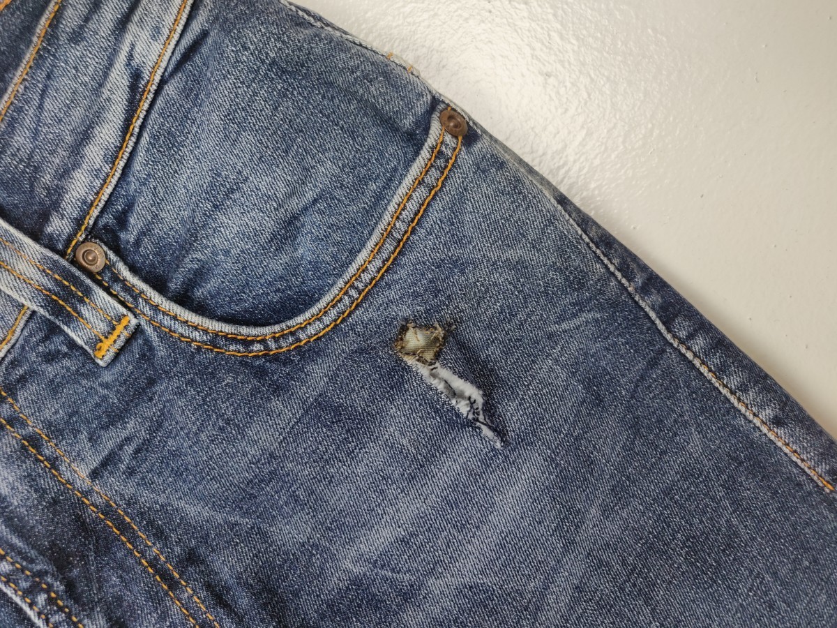 Thin Finn Organic Jeans Denim Trousers - 6