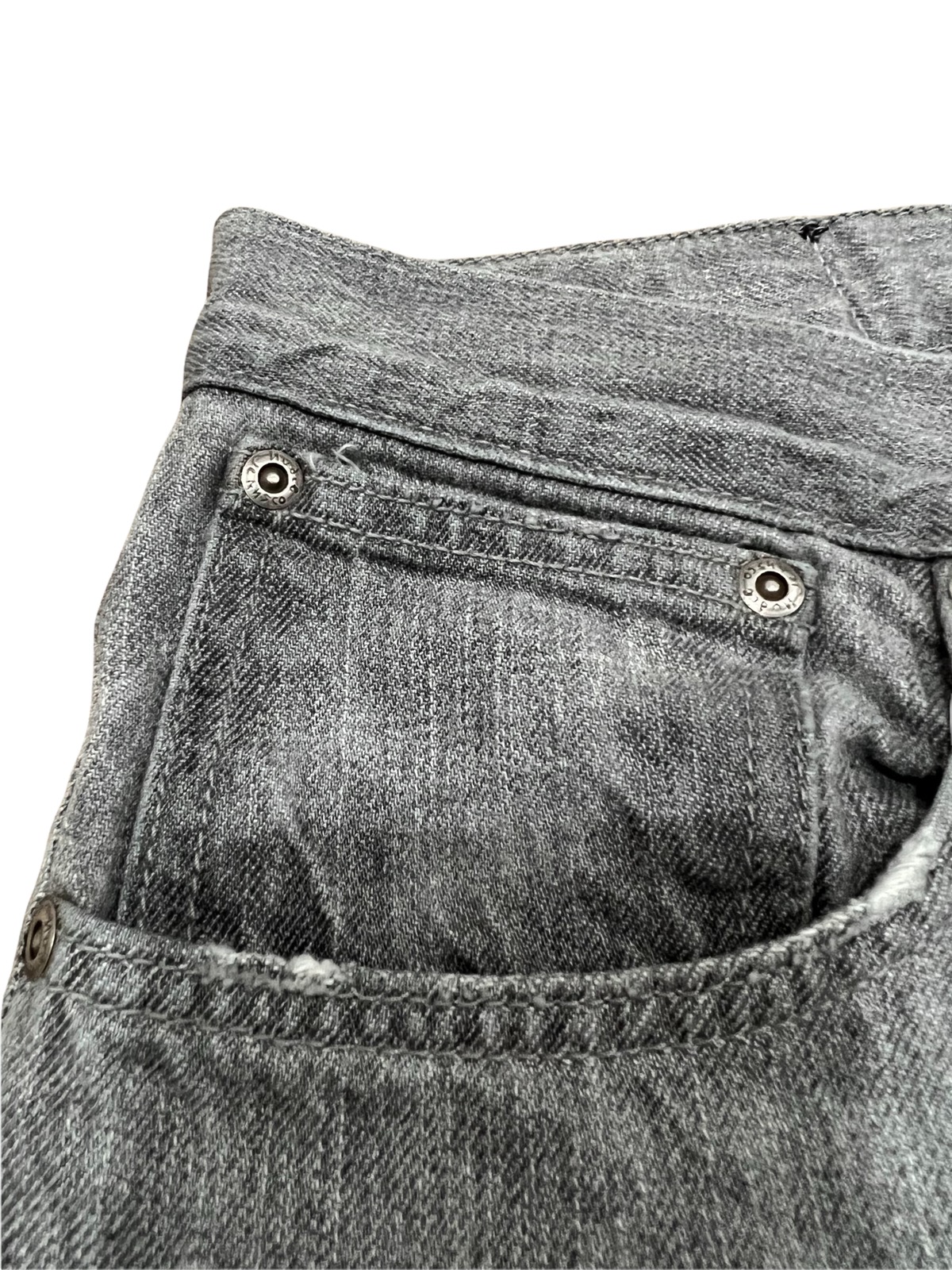 Nudie Regular Alf Used Grey Made In Italy Jeans - 9