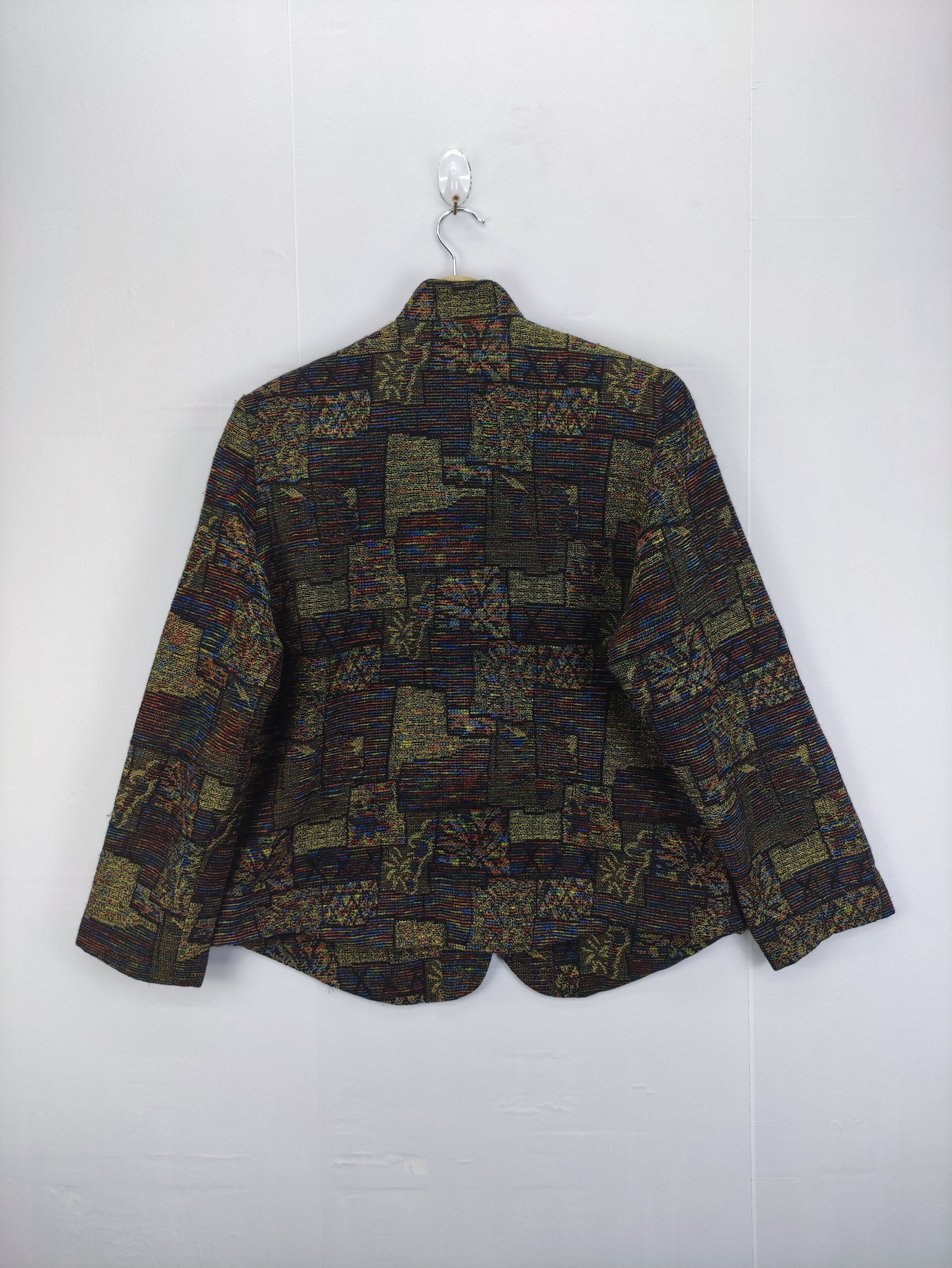 Vintage Jaket Coat Tisane Button Up - 6