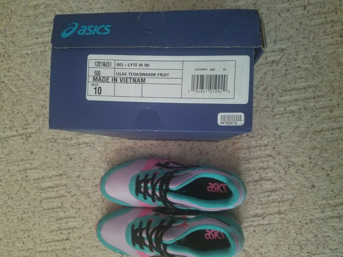 asics gel lyte dragon fruit