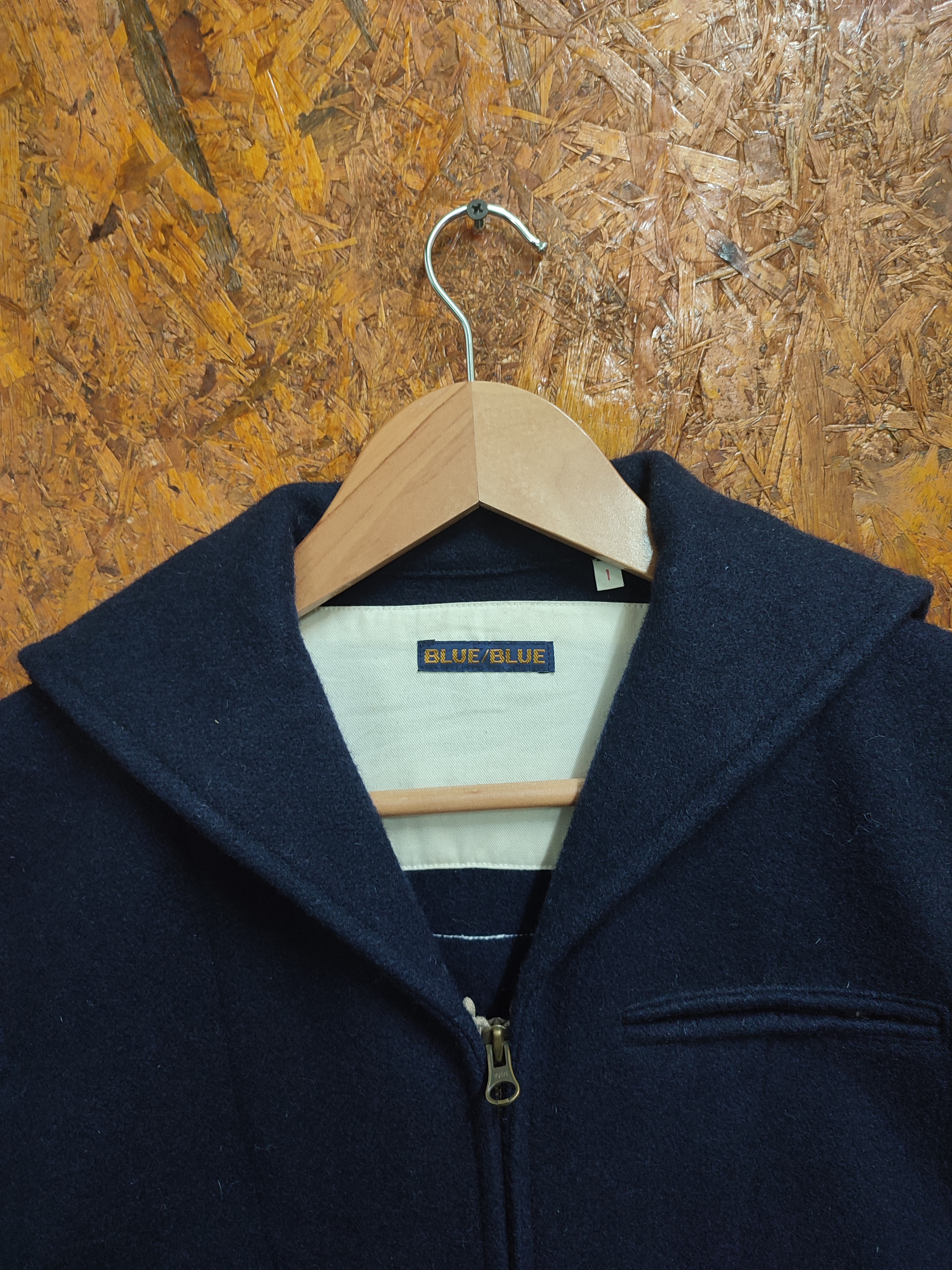 Blue Blue jacket wool Navy Style - 6