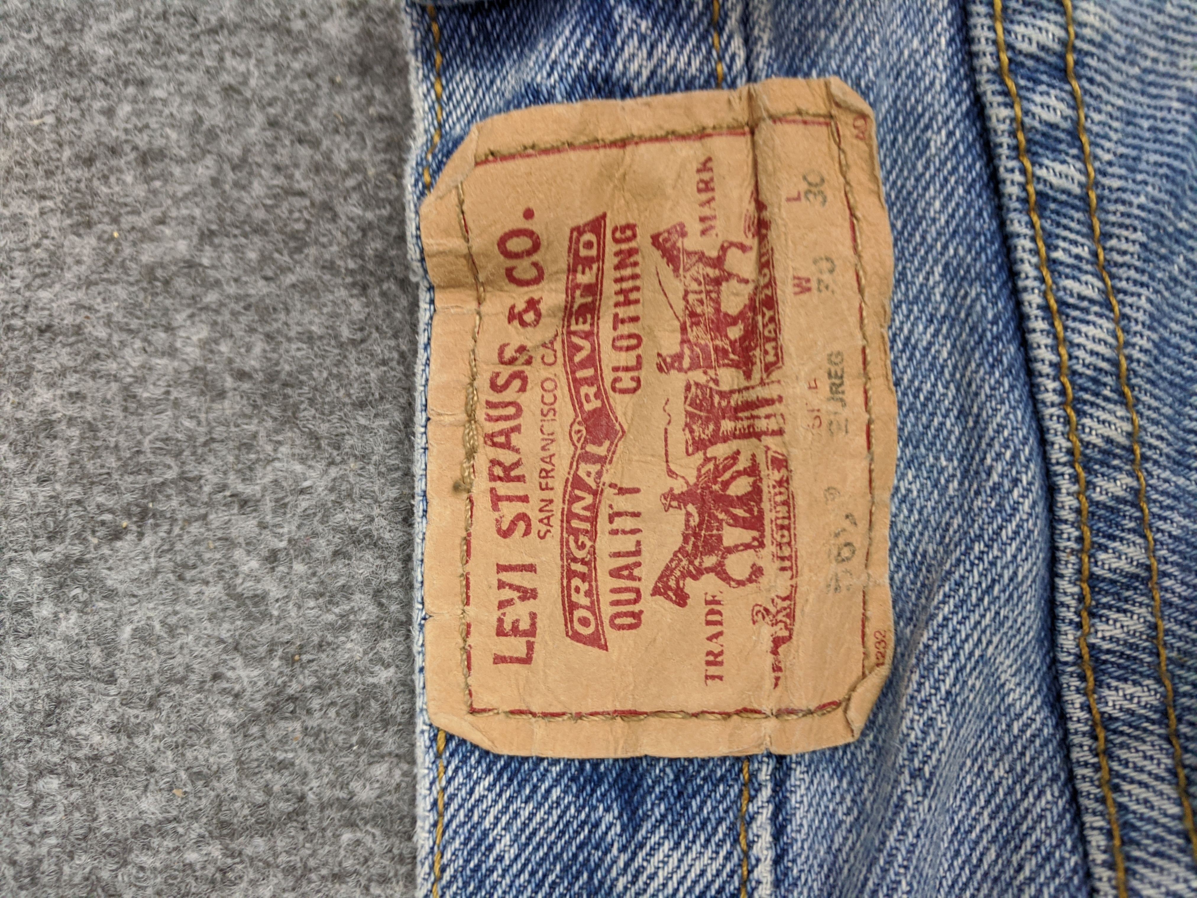 Vintage - Vintage Levis 569 Jeans - 13