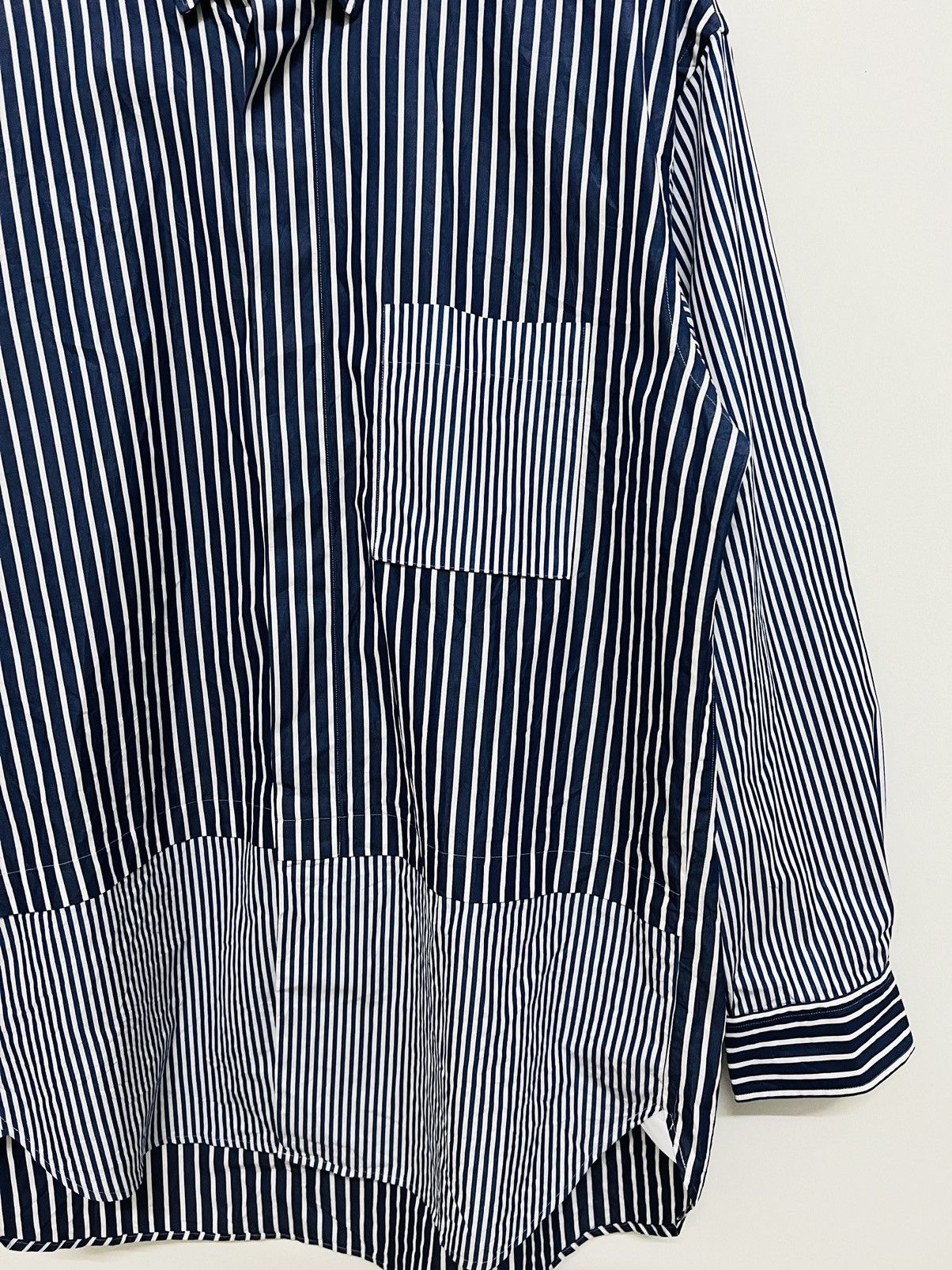 Uniqlo - Jil Sander X Ut +J Oversized Striped Shirt - 3