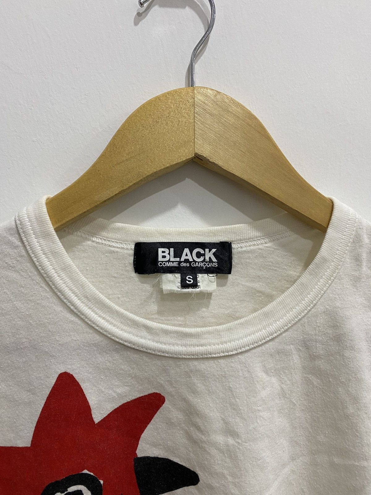 AW15 Comme Des Garçons Black Rooster T-Shirt - 2