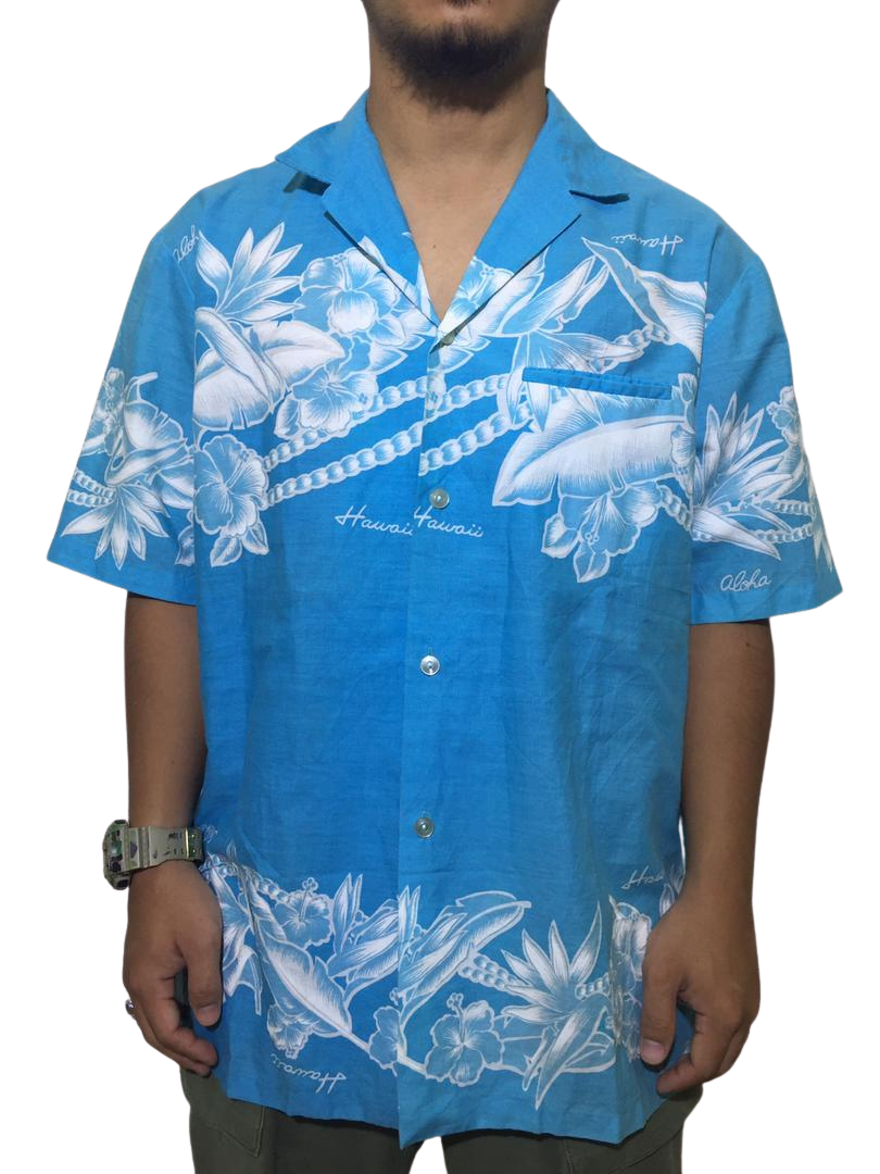 Aloha Wear - Vintage Aloha Hawaiian Fashion Shirt Made in Hawaii - 1