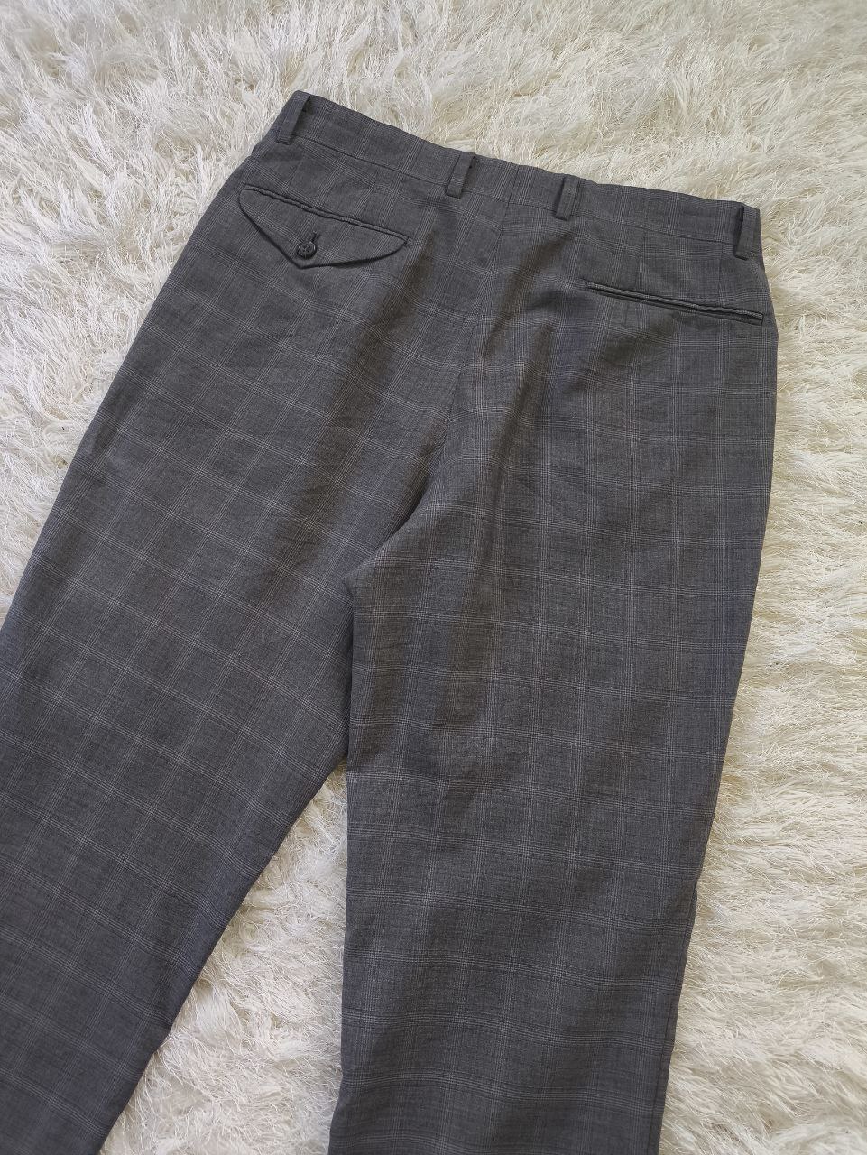 BURBERRY London Checkered Plaid Casual Pants Made in Japan🇯🇵 - 4