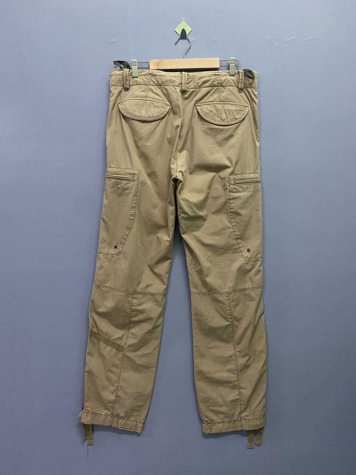 Vintage GAP Cargo Multi Pocket Tactical Parachute Pants - 2