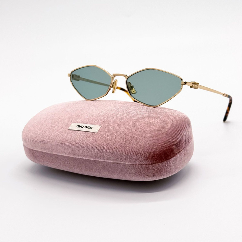NEW MIU MIU SUNGLASSES MU56ZS 5AK04M GREEN MU 56ZS, SMU 56Z - 1