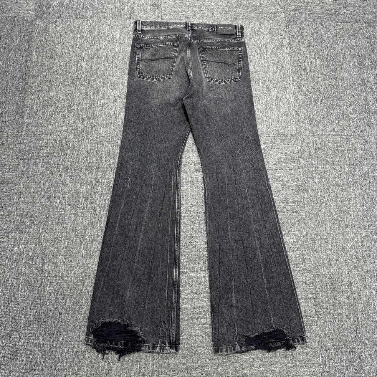 BALENCIAGA　Flared Lost tapes Black ズボン Flared pants