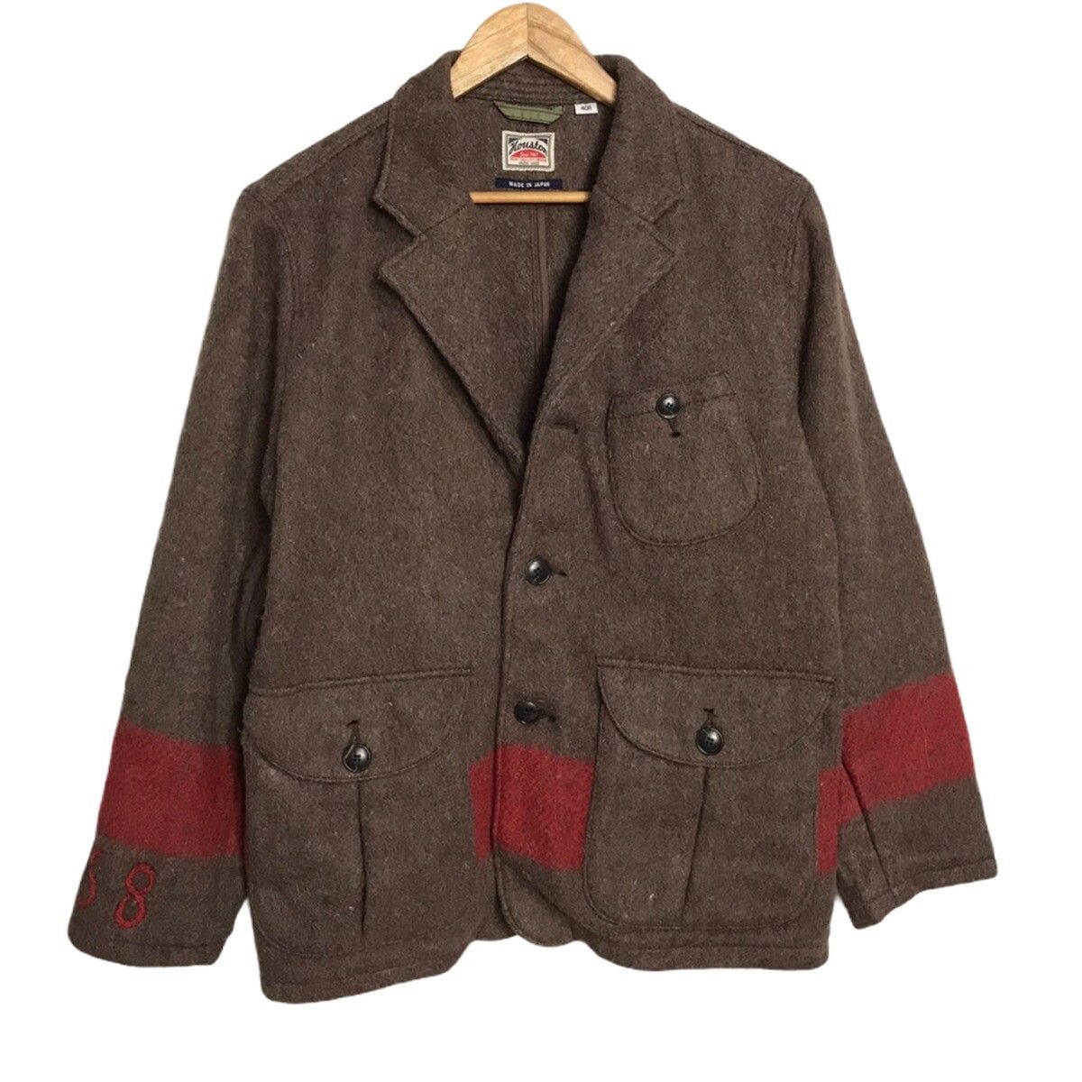 Japanese Brand - houston japan V58 union made wool jacket made in japan - 1