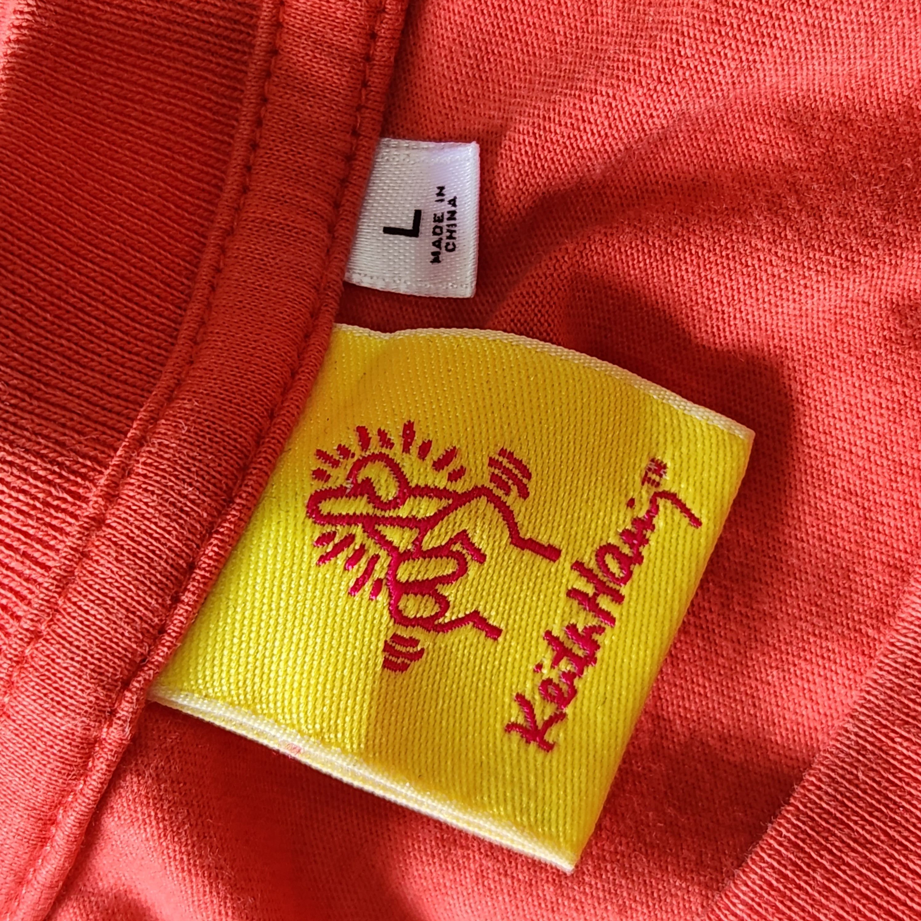 Keith Haring One Pocket Vintage Y2K TShirt - 4