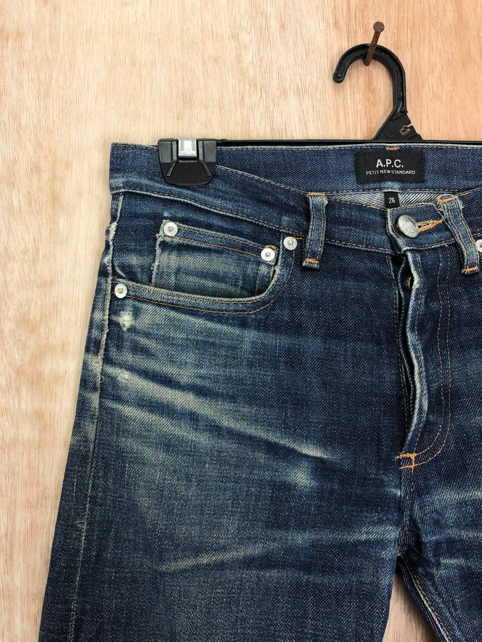 APC Petit Standard Jeans Distressed Selvedge - 8
