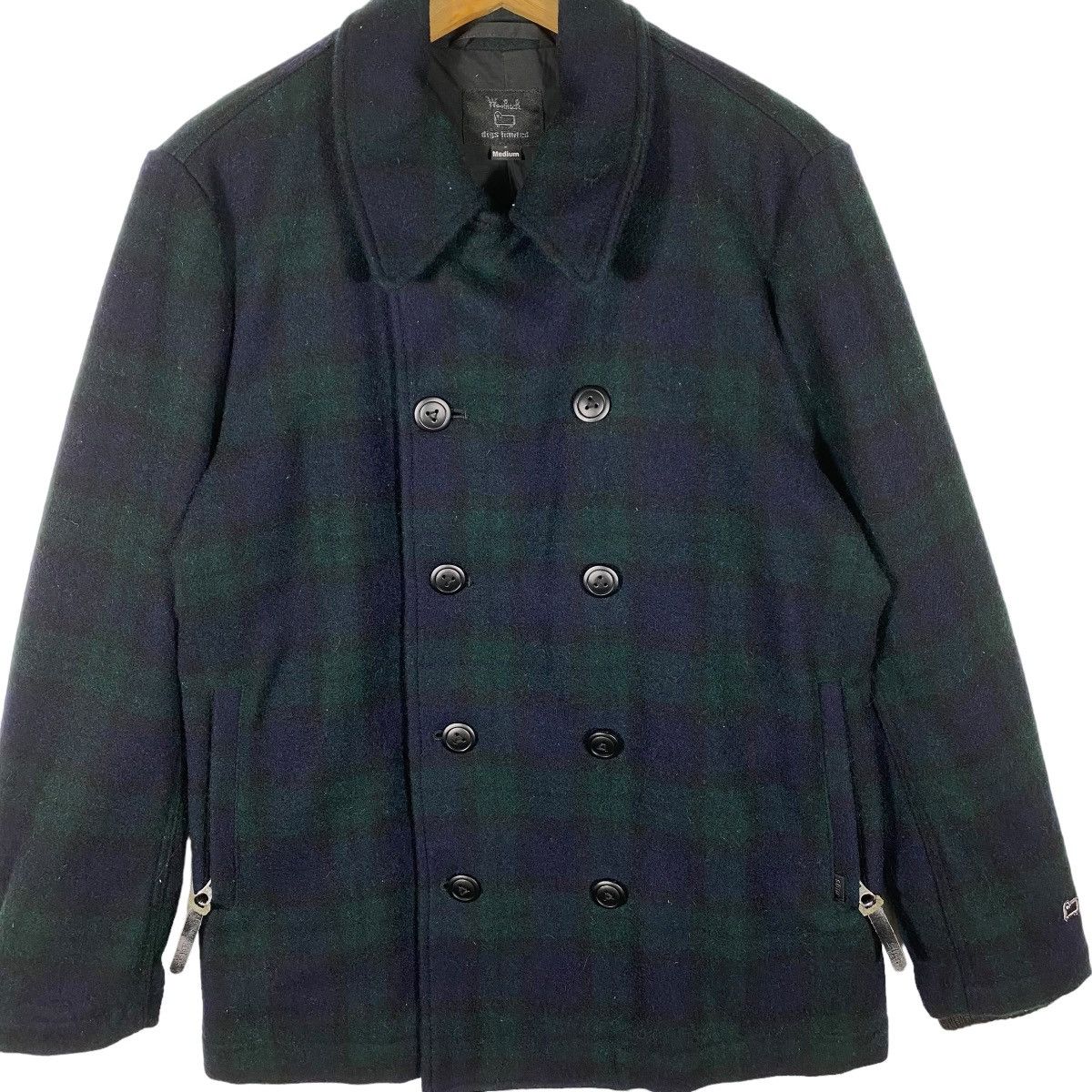 Vintage Woolrich Digs Limited Plaid Wool Button Jacket - 4