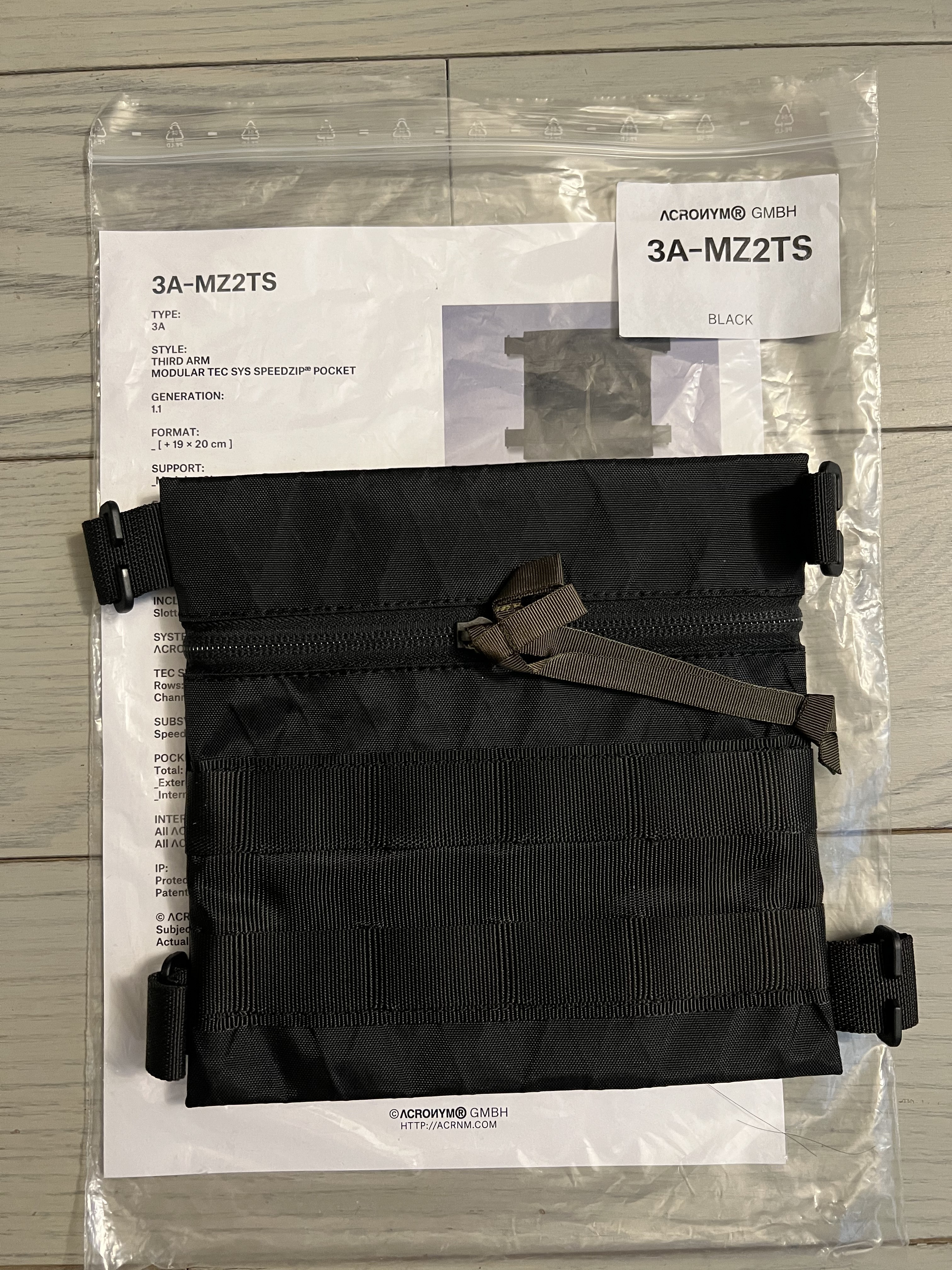 3A-MZ2TS Black XPAC (BRAND NEW) - 1