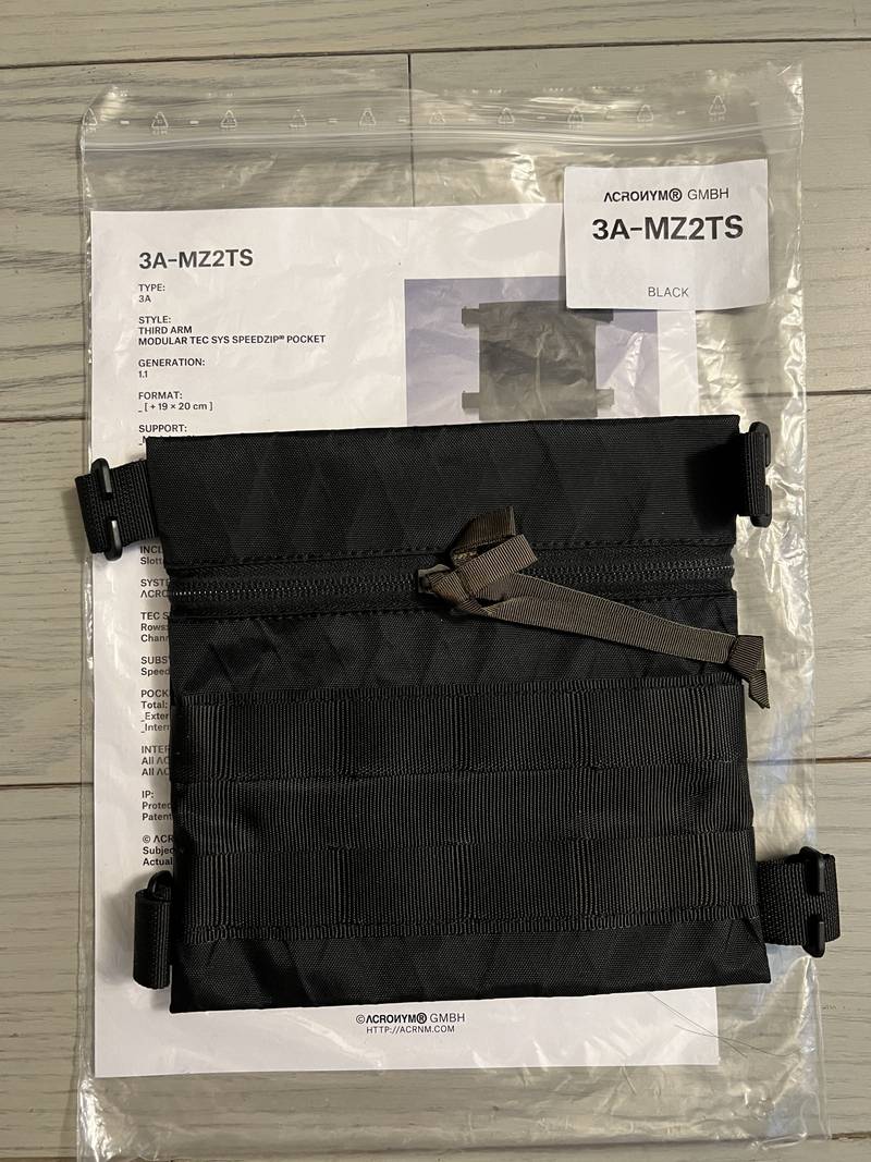 3A-MZ2TS Black XPAC (BRAND NEW) - 1