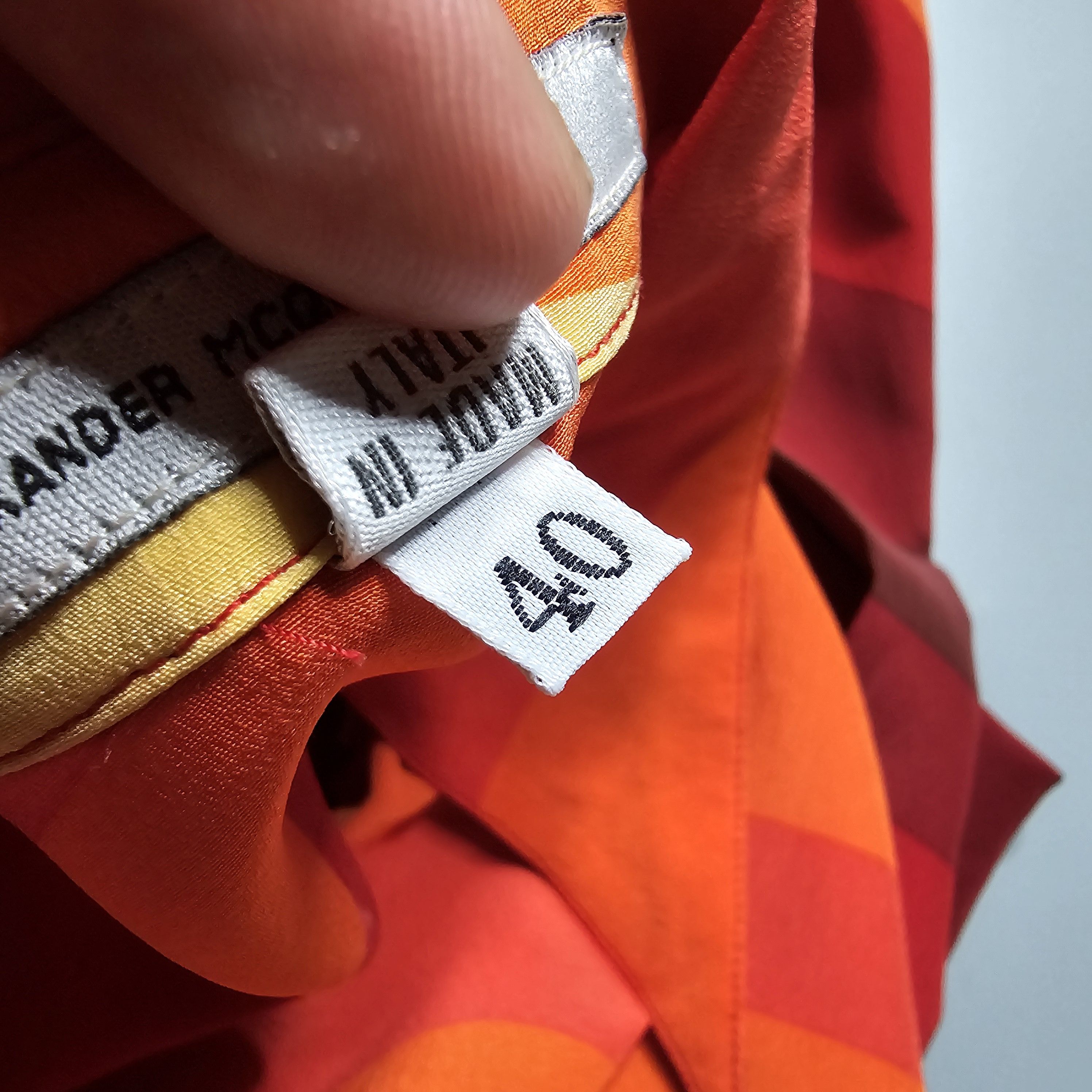 Alexander McQueen - SS96 Silk Flame Stripes Shirt - 5