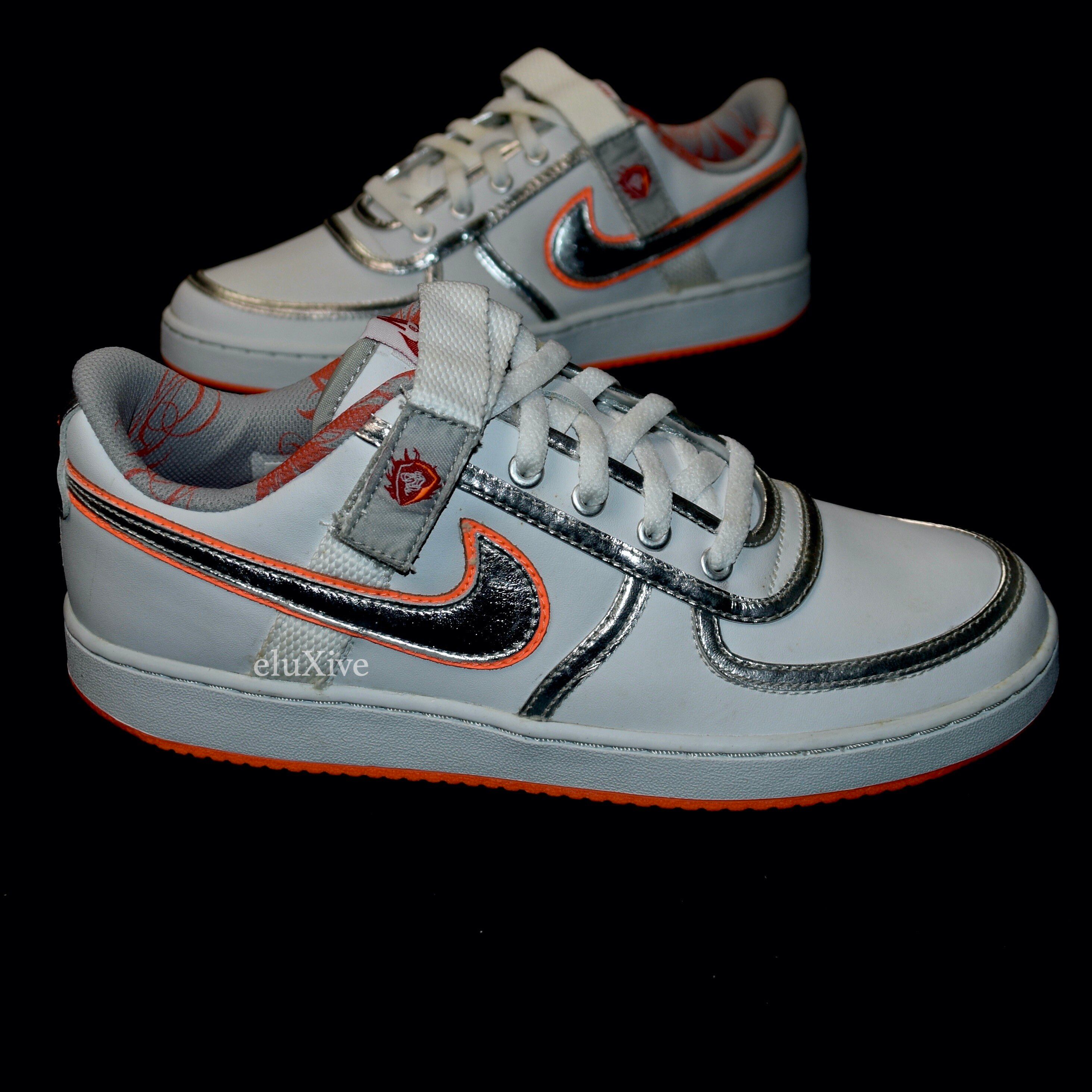 Nike Vandal Low White/Silver/Orange DS 2006 - 2