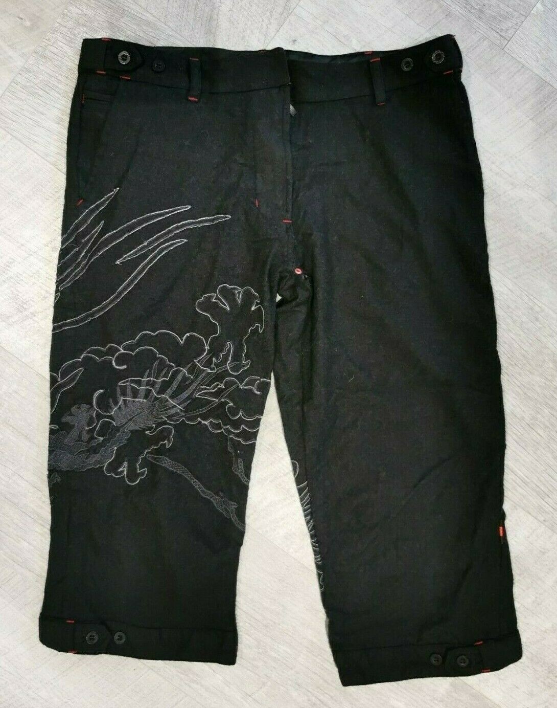 Maharishi - Maharishi Embroidered Wool Trouser - 7