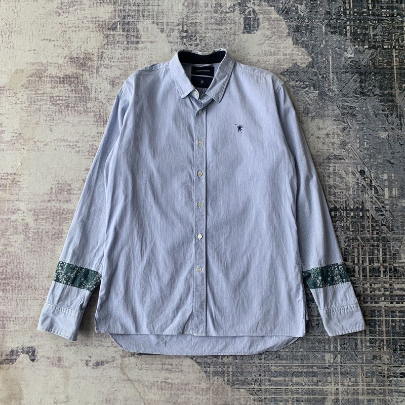 Miharayasuhiro Flower Sleeves Button Up - 1